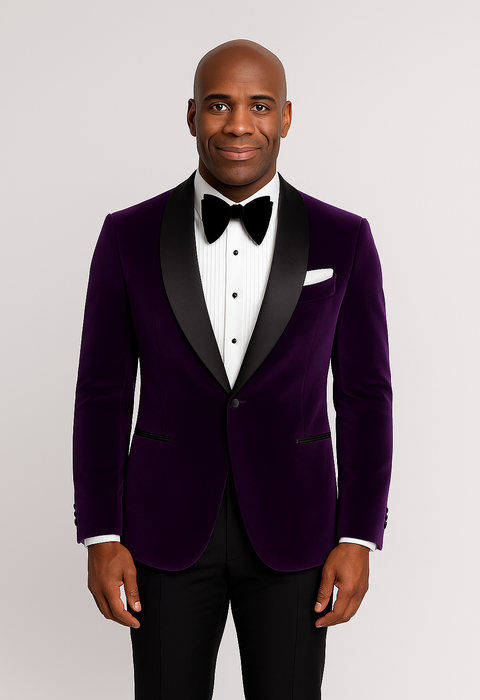 The Aubergine Royale Velvet
