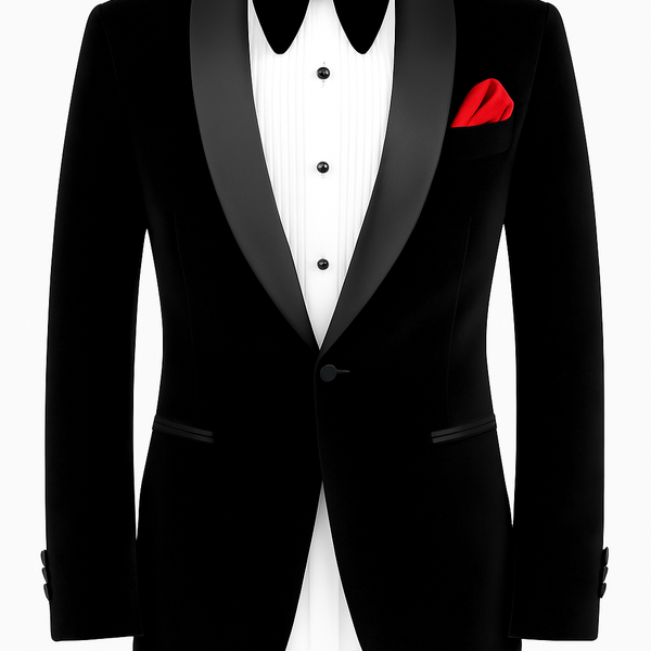 The Obsidian Noir Velvet Jacket