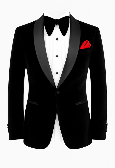 The Obsidian Noir Velvet Jacket